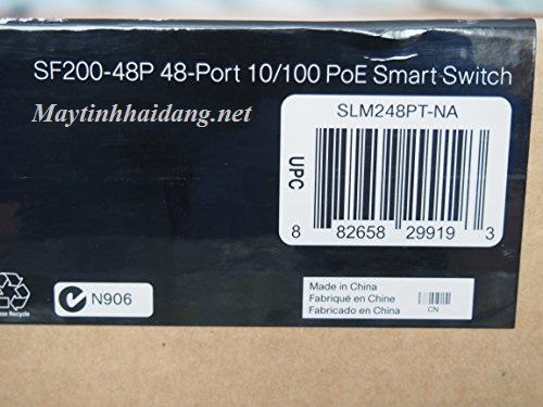 SF200-48P 48-Port 10/100 PoE Smart Switch SLM248PT